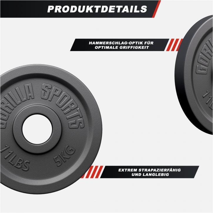 Disc de halteră din fontă Olympia 1,25 - 25 kg
