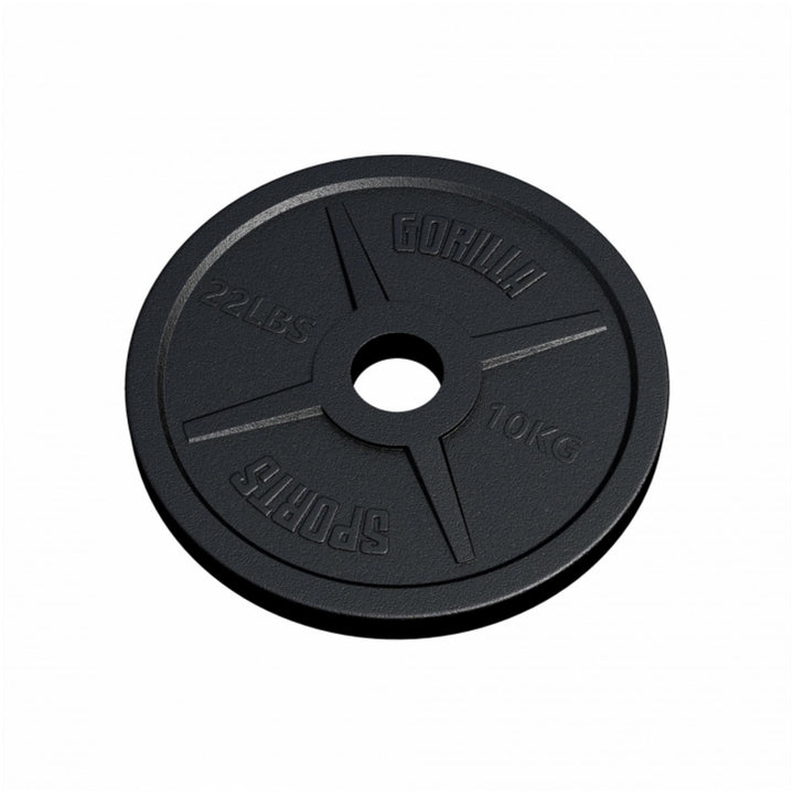 Discuri Olimpice din fontă 50/51 mm Negre - Gorilla Sports Ro
