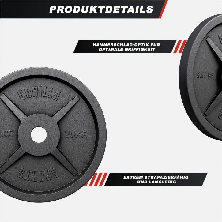 Disc de halteră din fontă Olympia 1,25 - 25 kg