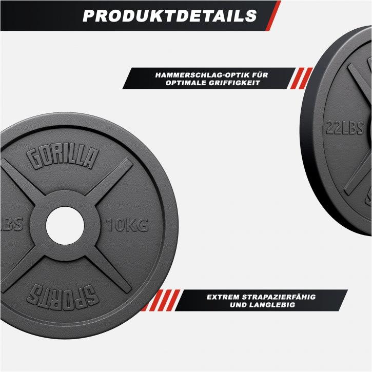 Disc de halteră din fontă Olympia 1,25 - 25 kg