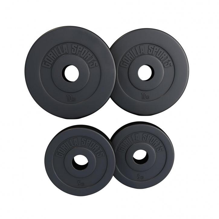 Disc de halteră din plastic Olympia 1,25 - 15 kg