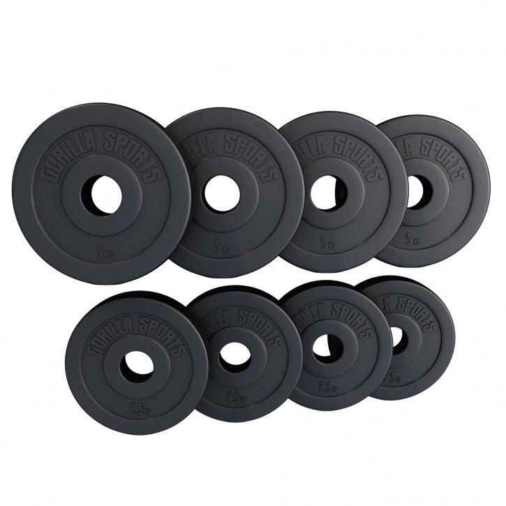 Disc de halteră din plastic Olympia 1,25 - 15 kg