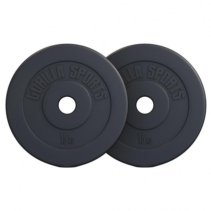 Disc de halteră din plastic Olympia 1,25 - 15 kg