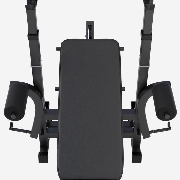 Stație de forță Universal incl., set de haltere cu mâner din plastic 100 kg