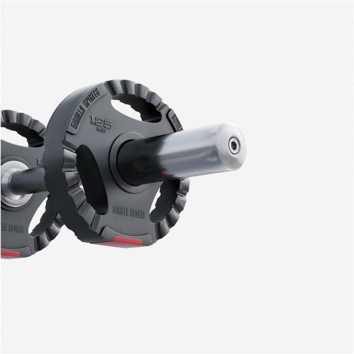 Disc de halteră din plastic Gripper Olympia 1,25 - 15 kg