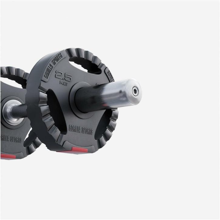 Disc de halteră din plastic Gripper Olympia 1,25 - 15 kg