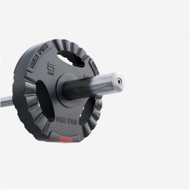 Disc de halteră din plastic Gripper Olympia 1,25 - 15 kg