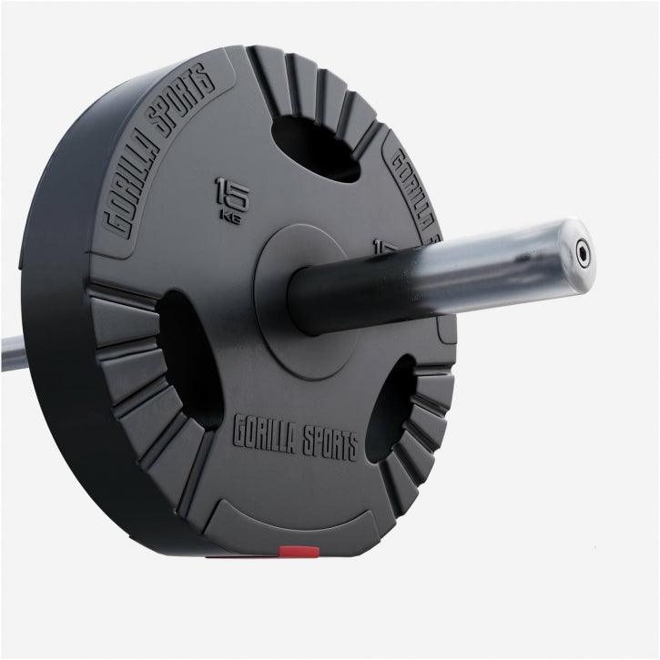 Disc de halteră din plastic Gripper Olympia 1,25 - 15 kg