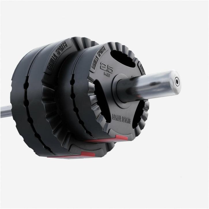 Disc de halteră din plastic Gripper Olympia 1,25 - 15 kg
