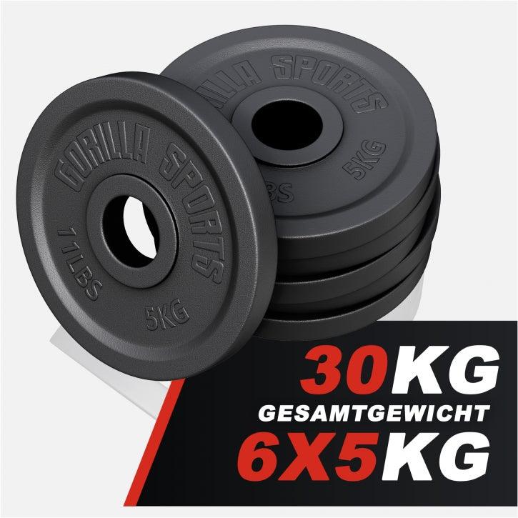 Disc de halteră din fontă Olympia 1,25 - 25 kg