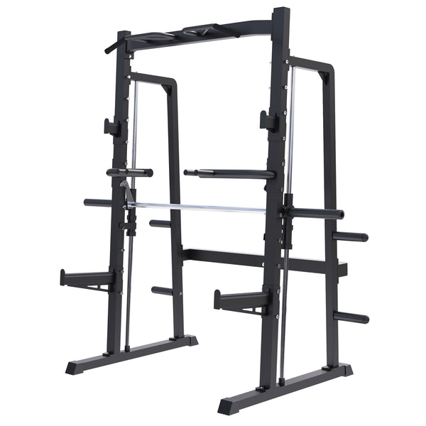 Aparat multifunctional Squat Rack si Smith Machine, Gorilla Sports