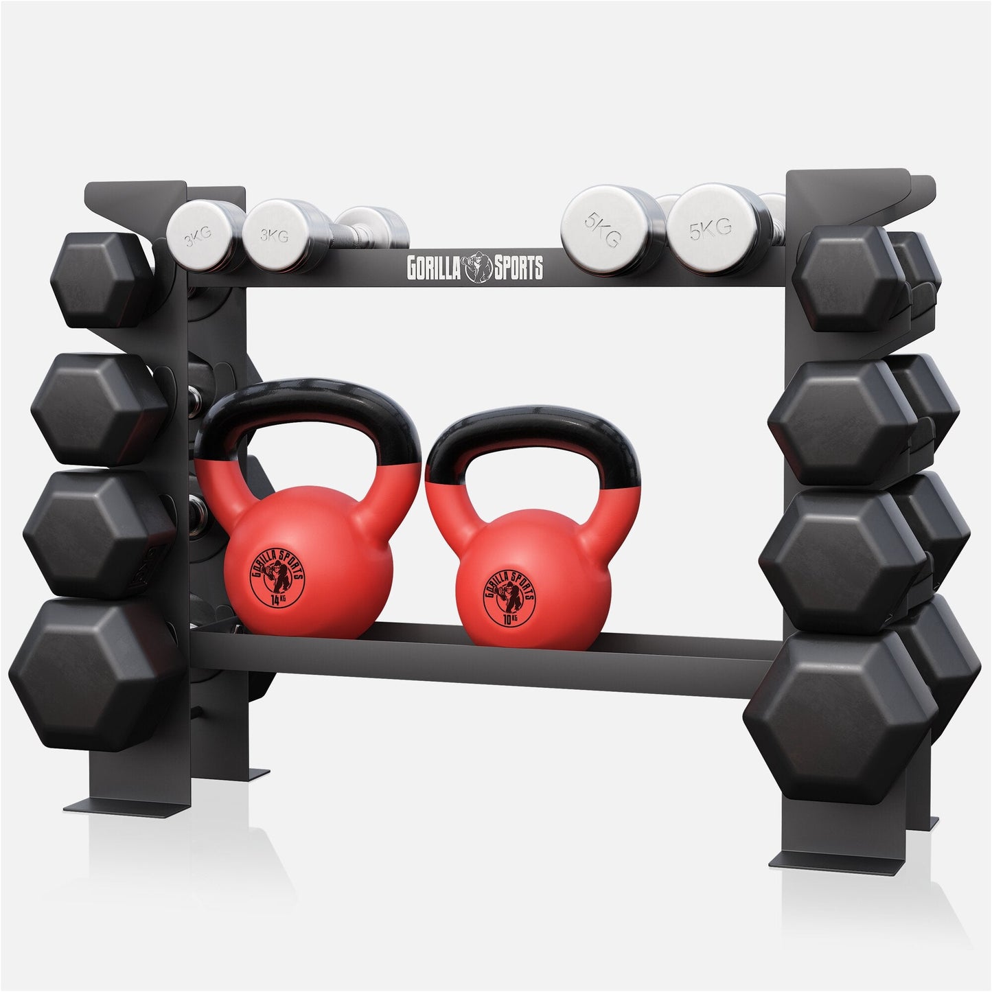 Suport pentru haltere și kettlebells