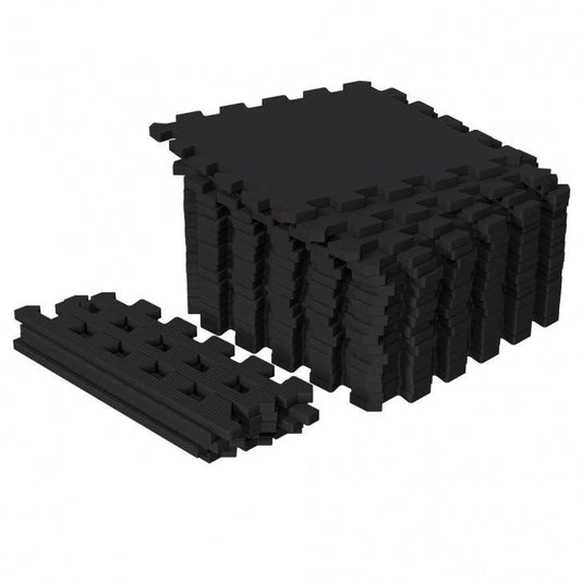 Set de covorașe de protecție pentru podea 30x30 cm - 18 covorașe incluse, capete de capăt