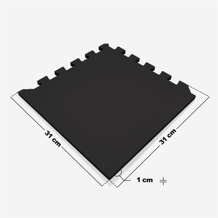 Set de covorașe de protecție pentru podea 30x30 cm - 18 covorașe incluse, capete de capăt