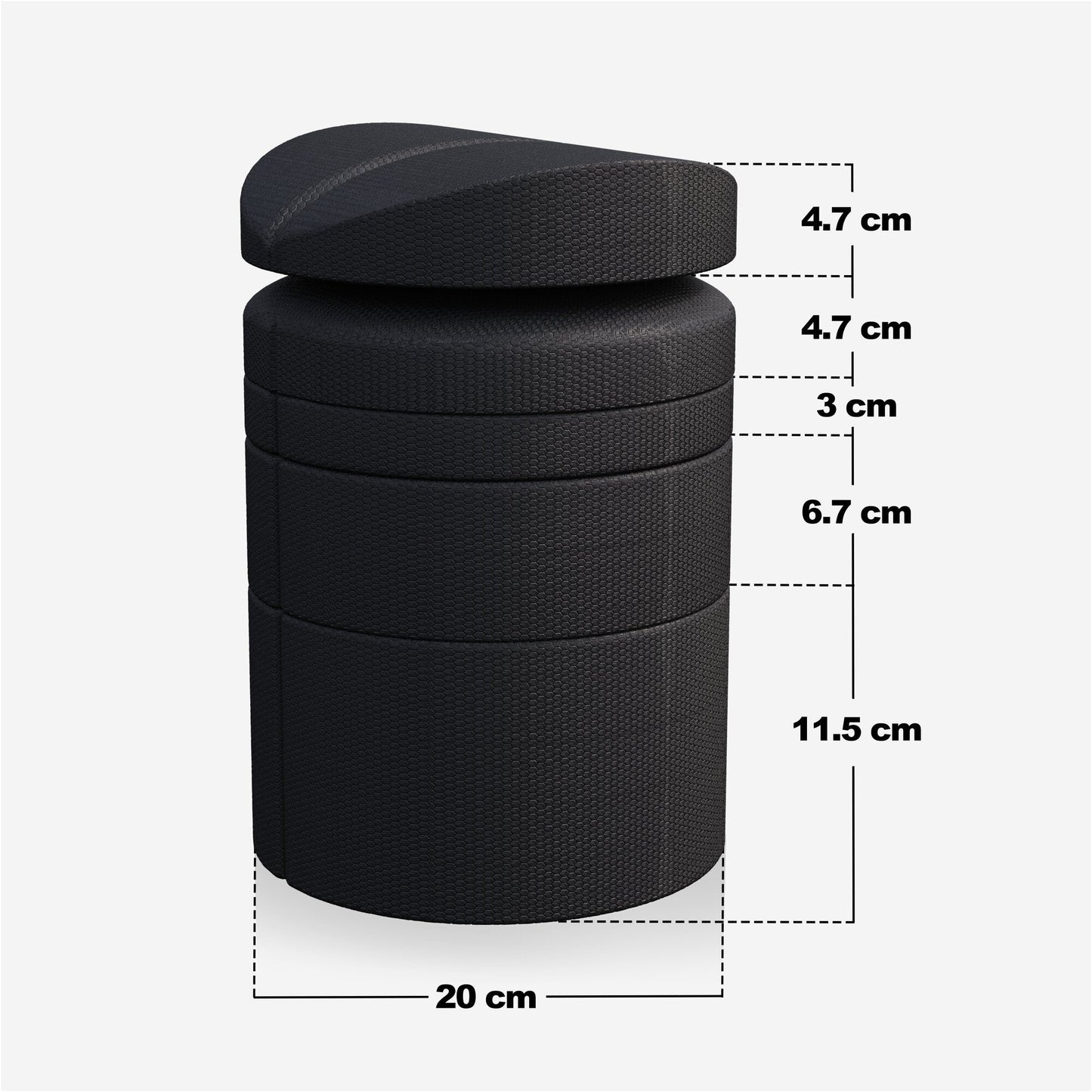 Set de extensori pentru spate reglabili