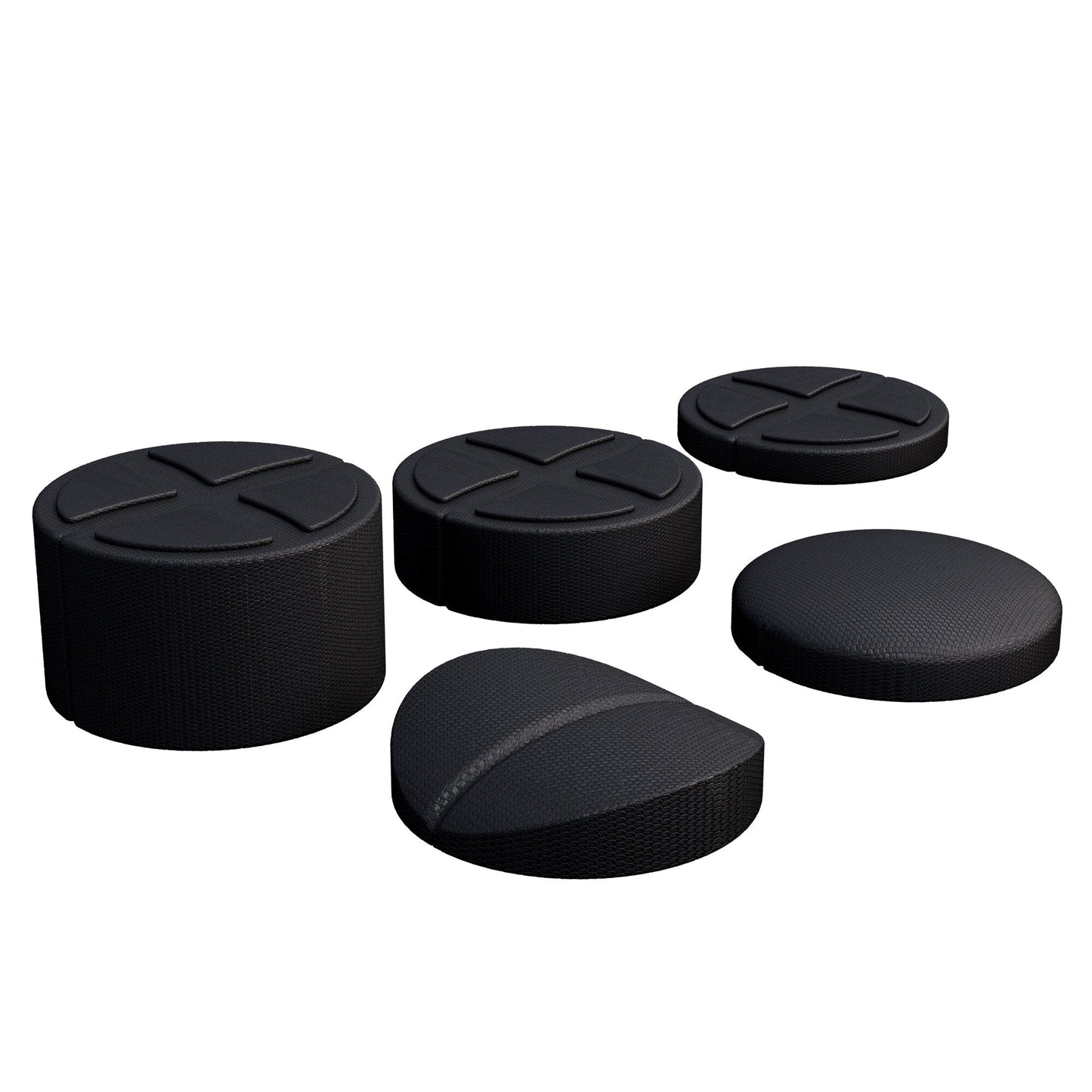 Set de extensori pentru spate reglabili