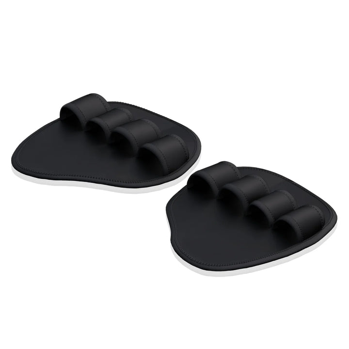 Set 2 Pad-uri Fitness cu Silicon, Gorilla Sports, Marime Universala, Negru