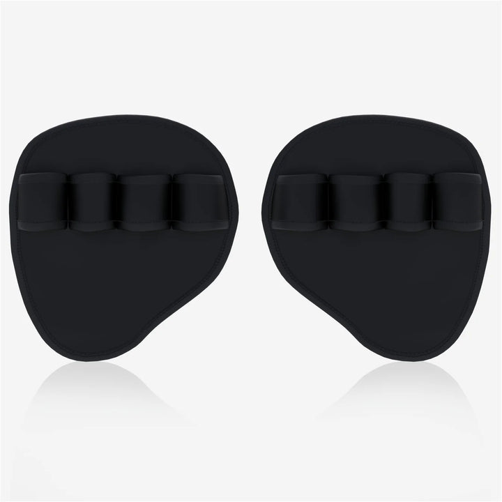 Set 2 Pad-uri Fitness cu Silicon, Gorilla Sports, Marime Universala, Negru
