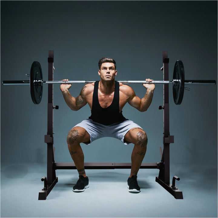 Squat Rack multifunctional, negru Gorilla Sports