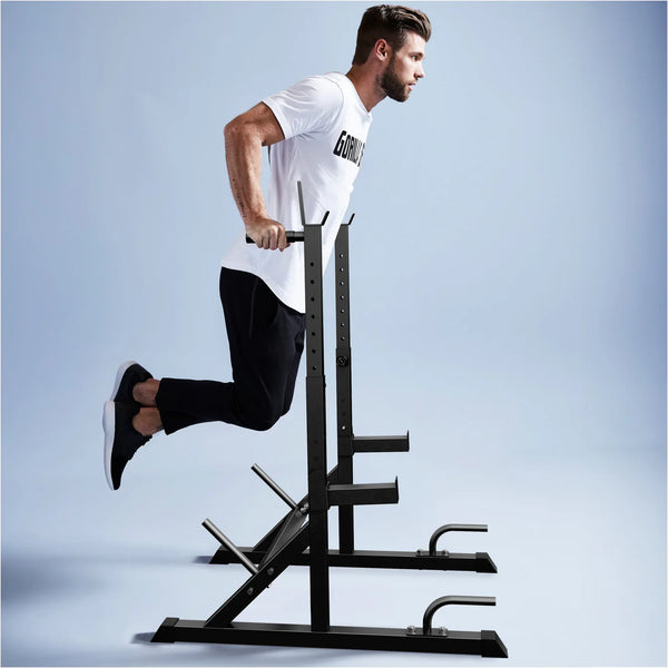 Squat Rack multifunctional, negru Gorilla Sports
