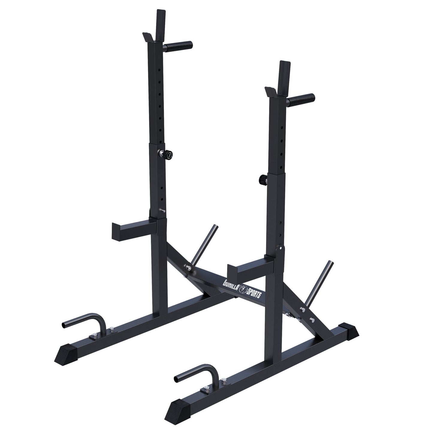 Rack pentru genuflexiuni reglabil pe înălțime și lățime