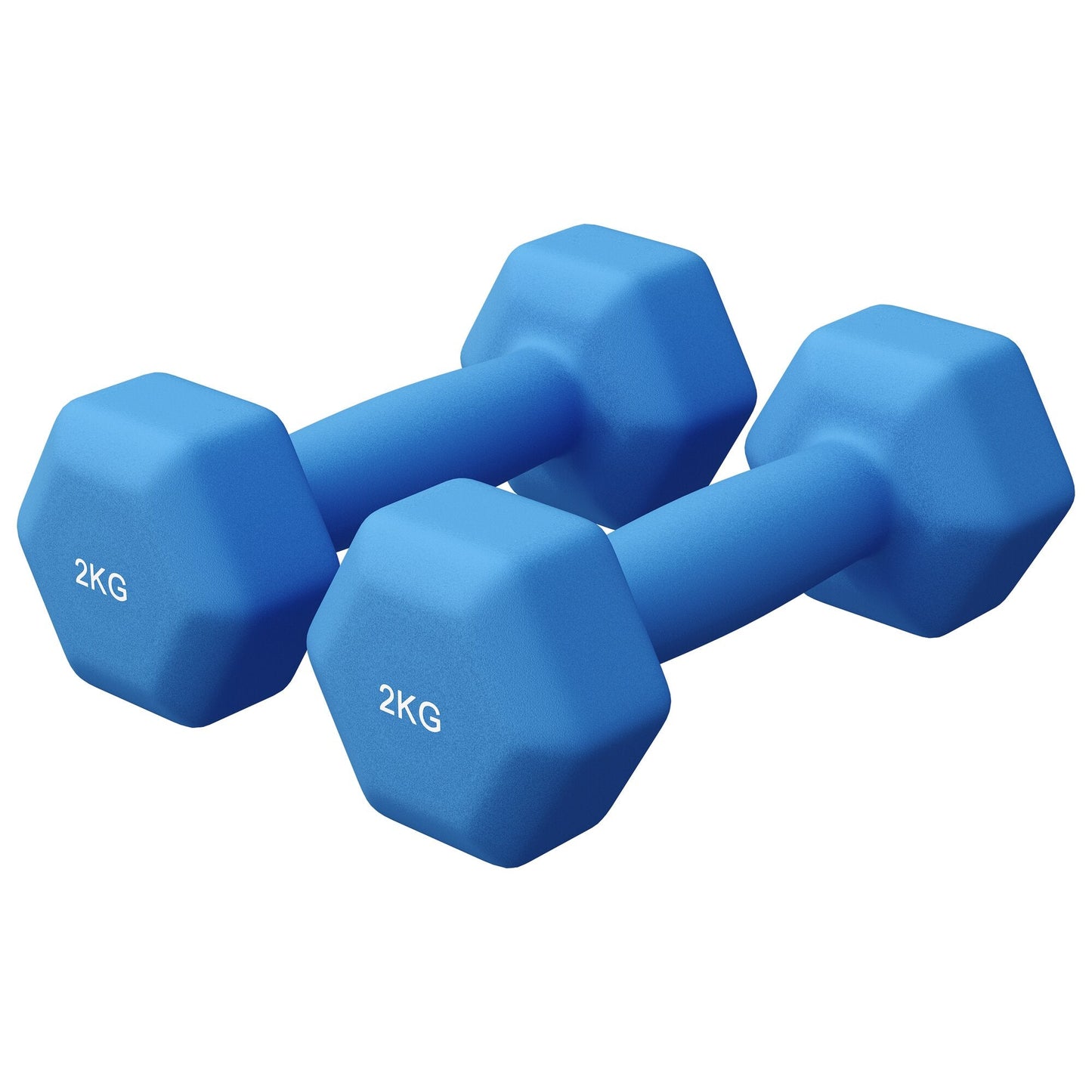 Halterele de gimnastică din neopren Hexagon 2 - 10 kg