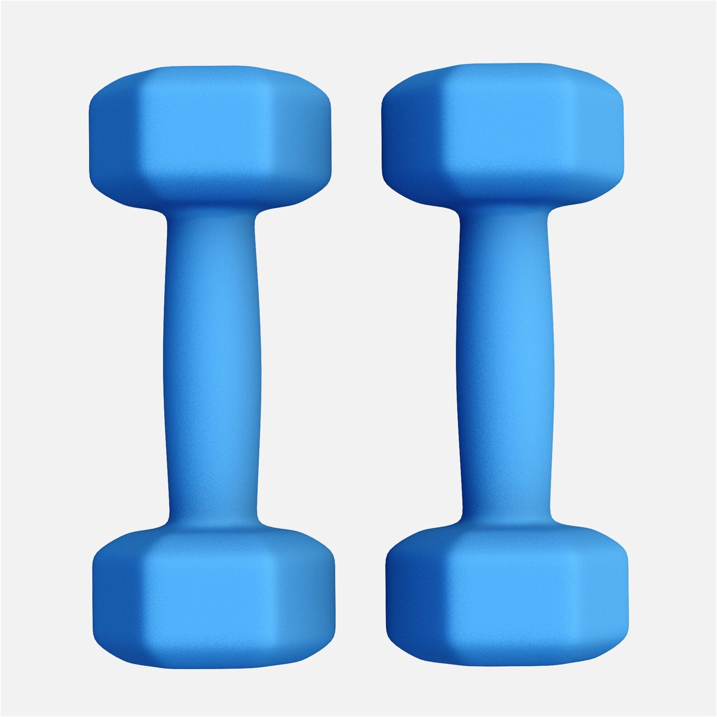 Halterele de gimnastică din neopren Hexagon 2 - 10 kg