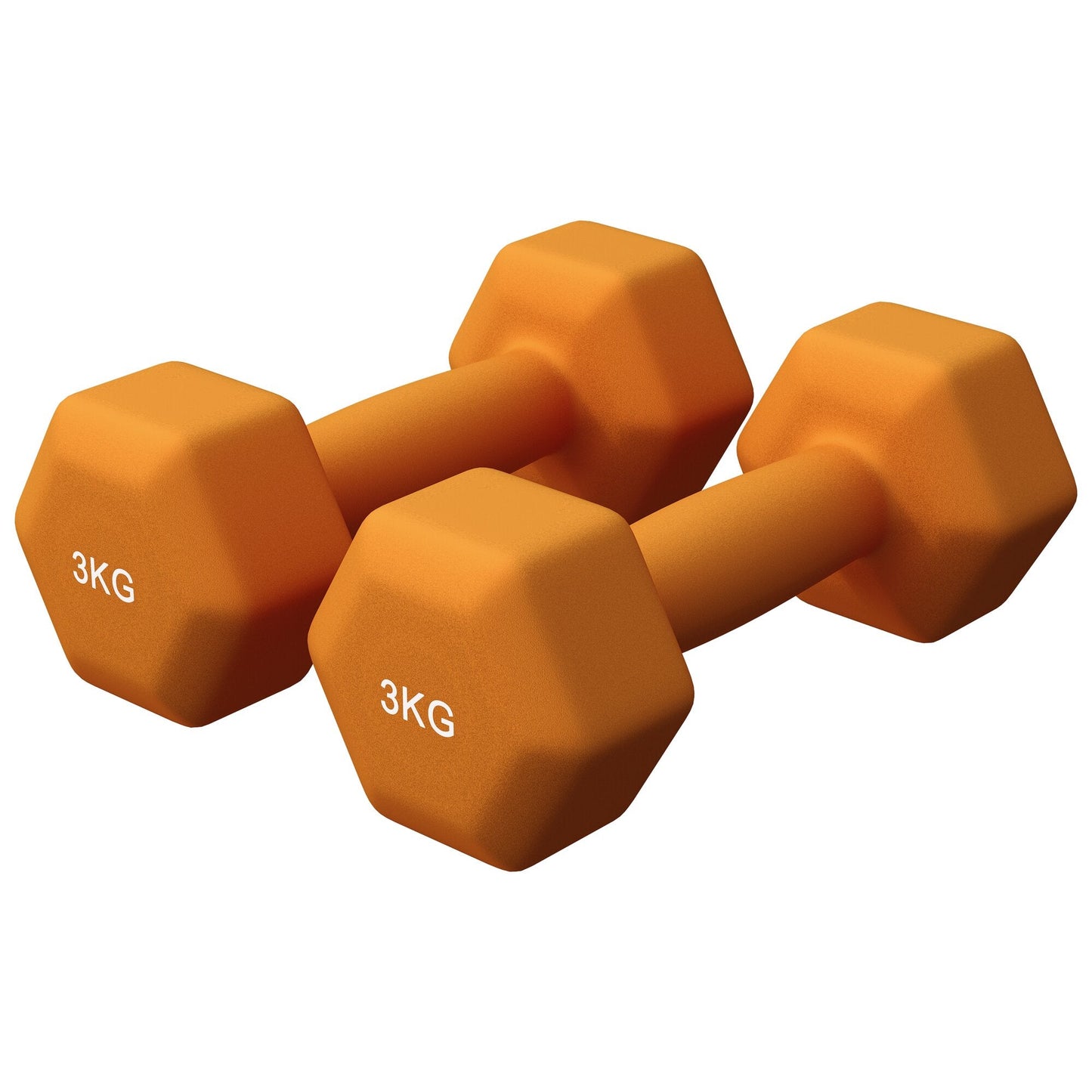 Halterele de gimnastică din neopren Hexagon 2 - 10 kg