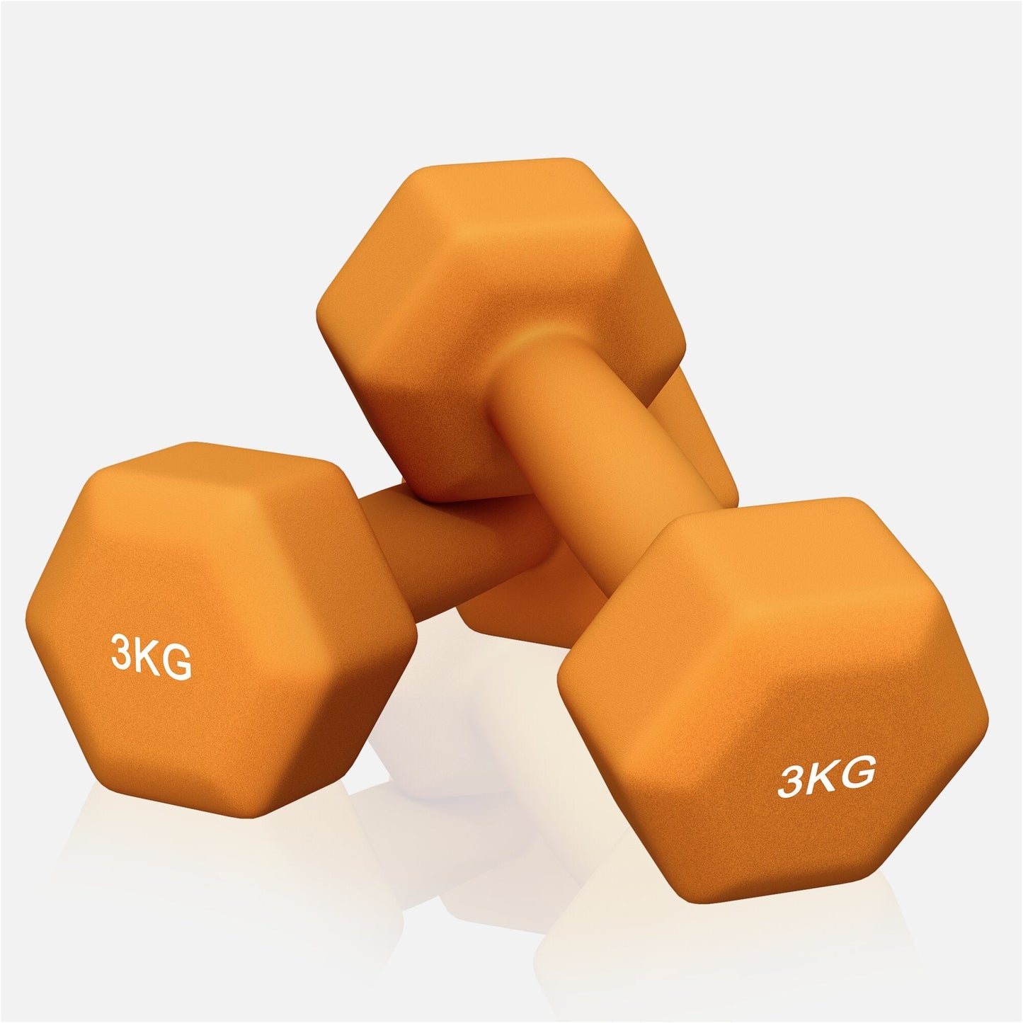 Halterele de gimnastică din neopren Hexagon 2 - 10 kg