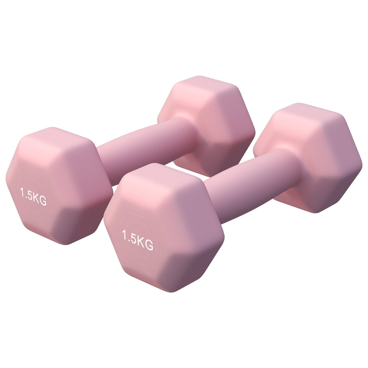Halterele de gimnastică din neopren Hexagon 2 - 10 kg