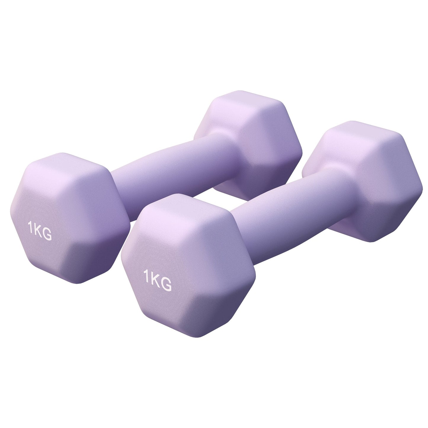 Halterele de gimnastică din neopren Hexagon 2 - 10 kg