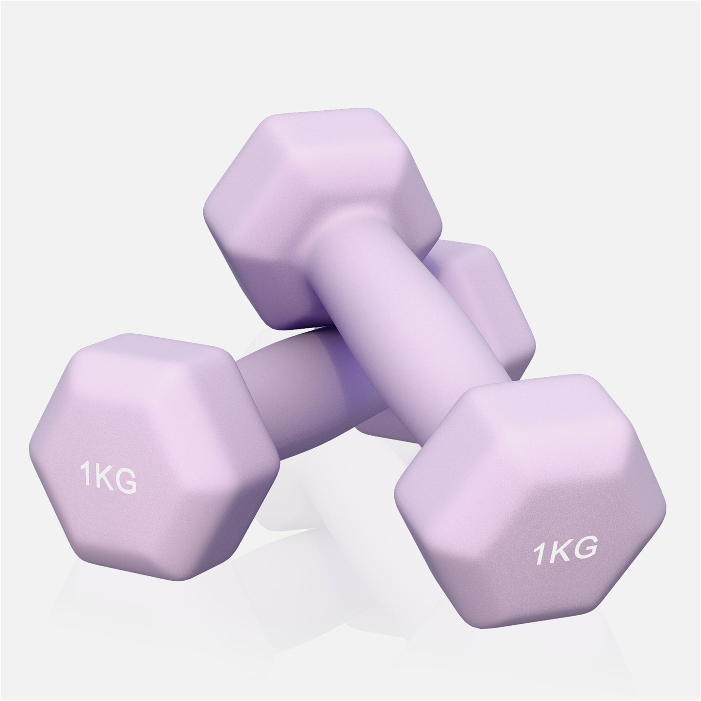 Halterele de gimnastică din neopren Hexagon 2 - 10 kg