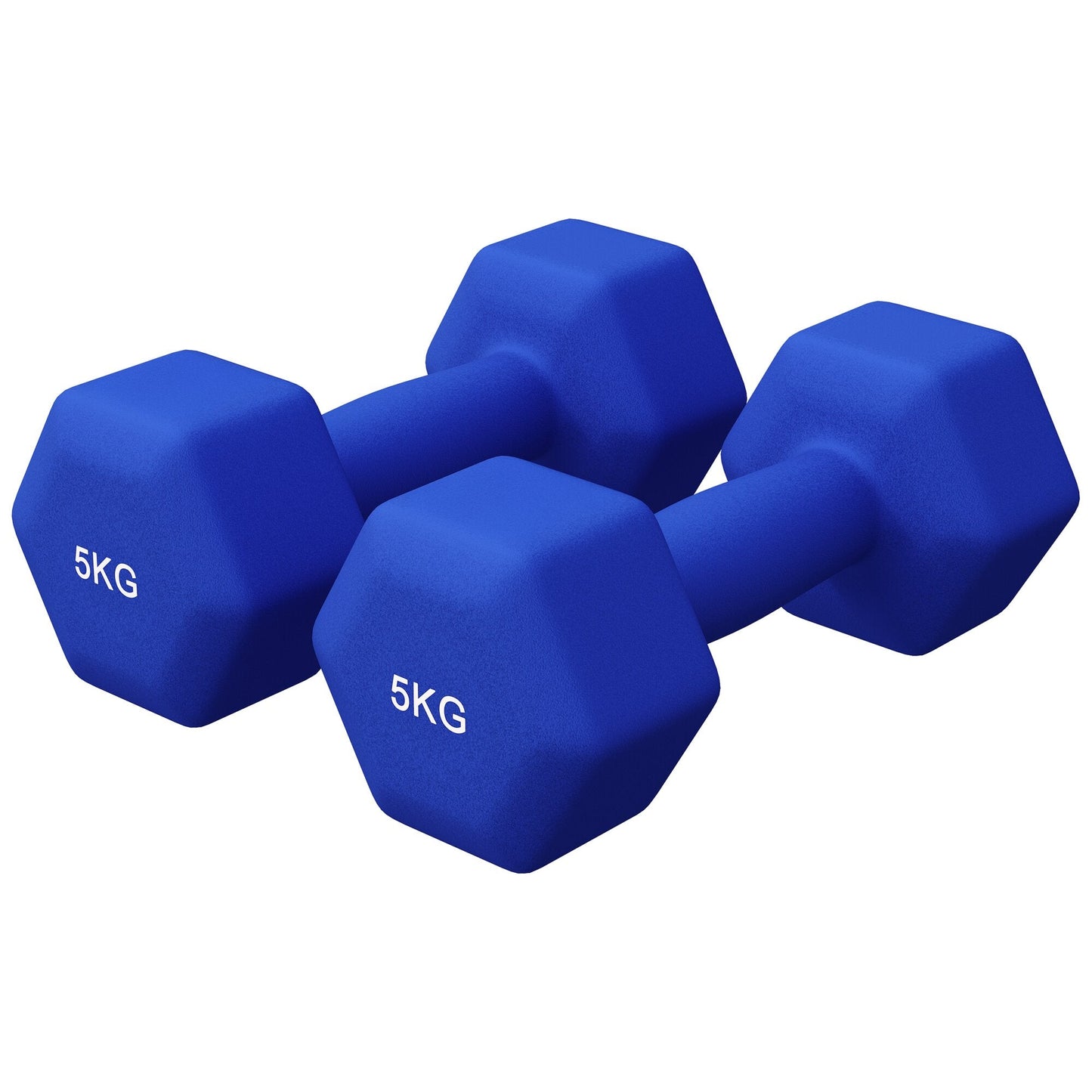 Halterele de gimnastică din neopren Hexagon 2 - 10 kg