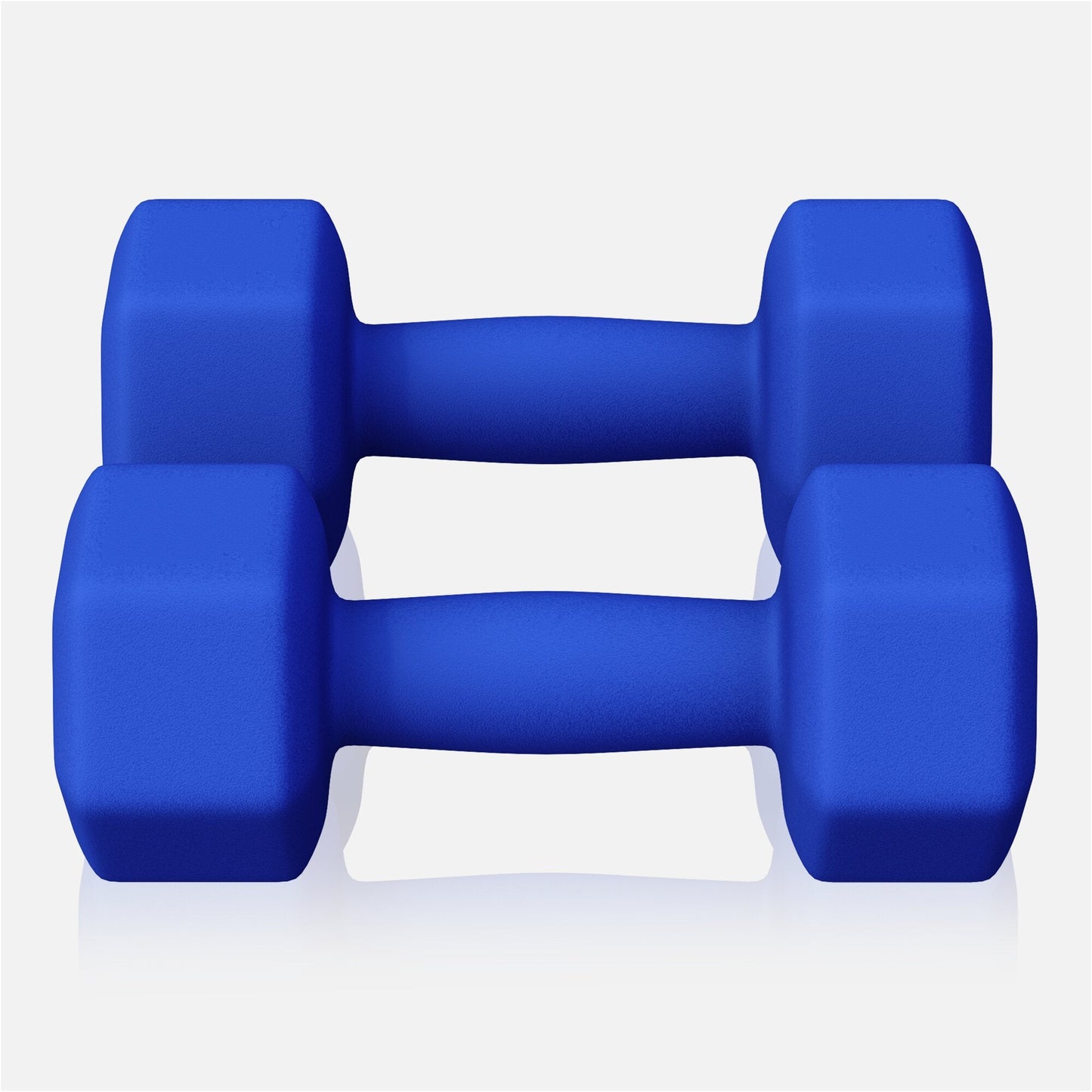 Halterele de gimnastică din neopren Hexagon 2 - 10 kg