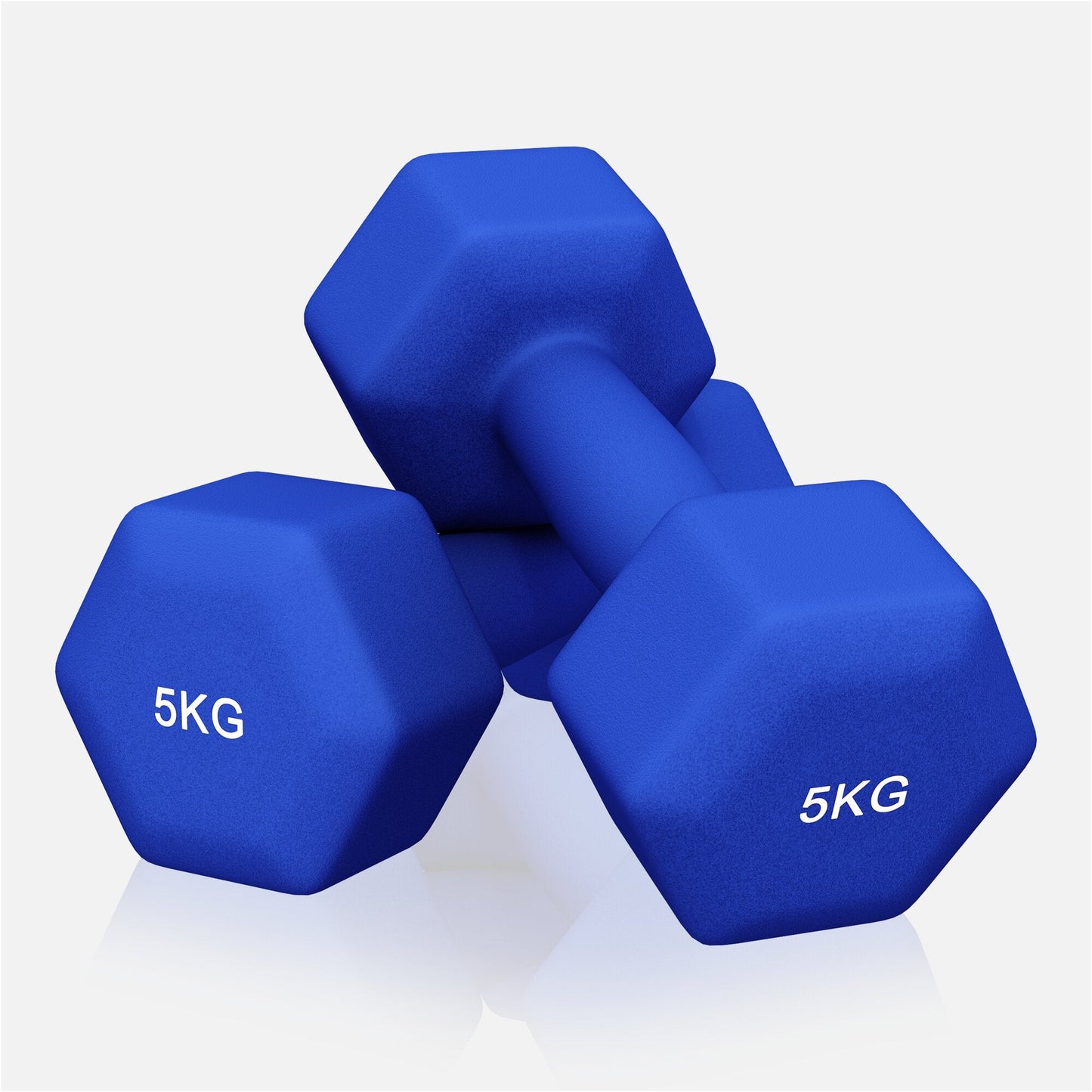 Halterele de gimnastică din neopren Hexagon 2 - 10 kg