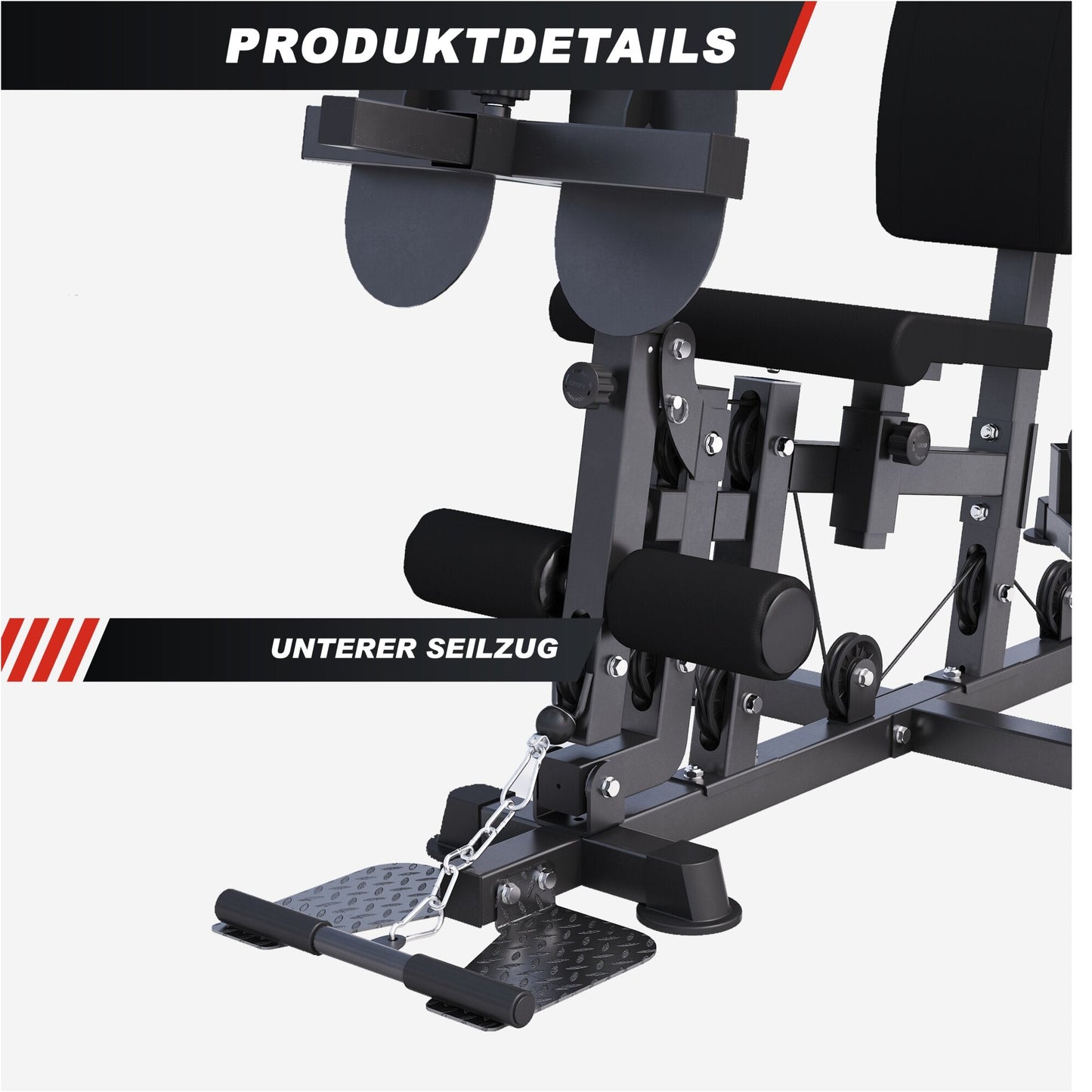 Stație de antrenament Home Gym incl., greutăți modulare