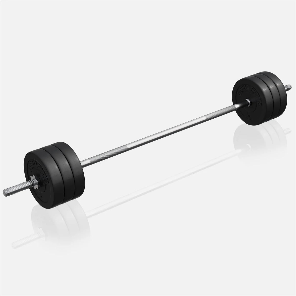 Banca de exercitii cu suport, lata, inclusiv set de gantere 40/70/100 kg