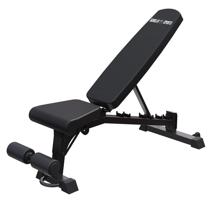 Banca Reglabila, Roti Transport, Negru, GORILLA SPORTS