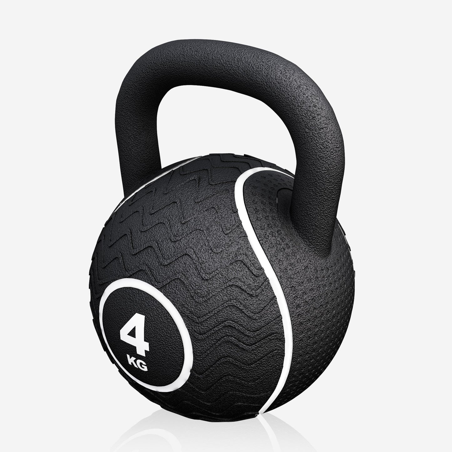 Kettlebell din cauciuc 4 kg – 20 kg