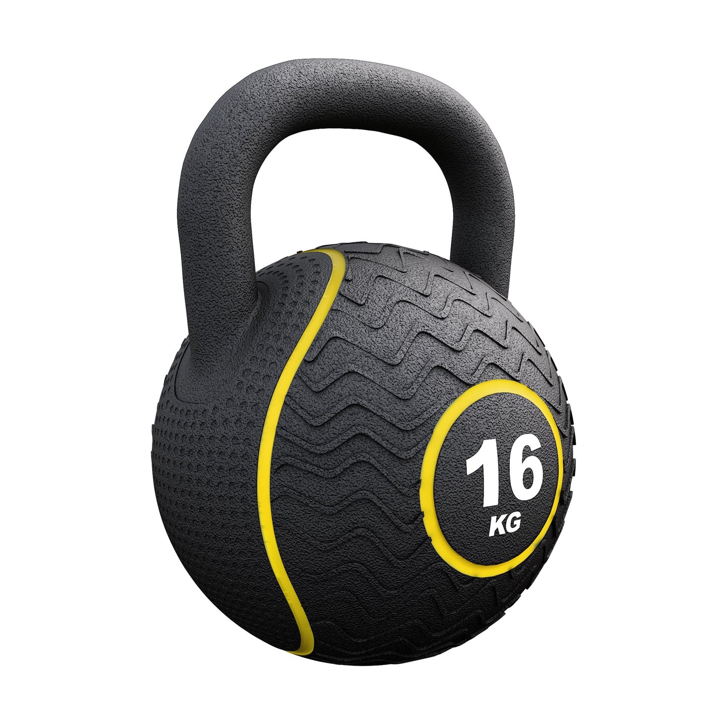 Kettlebell din cauciuc 4 kg – 20 kg