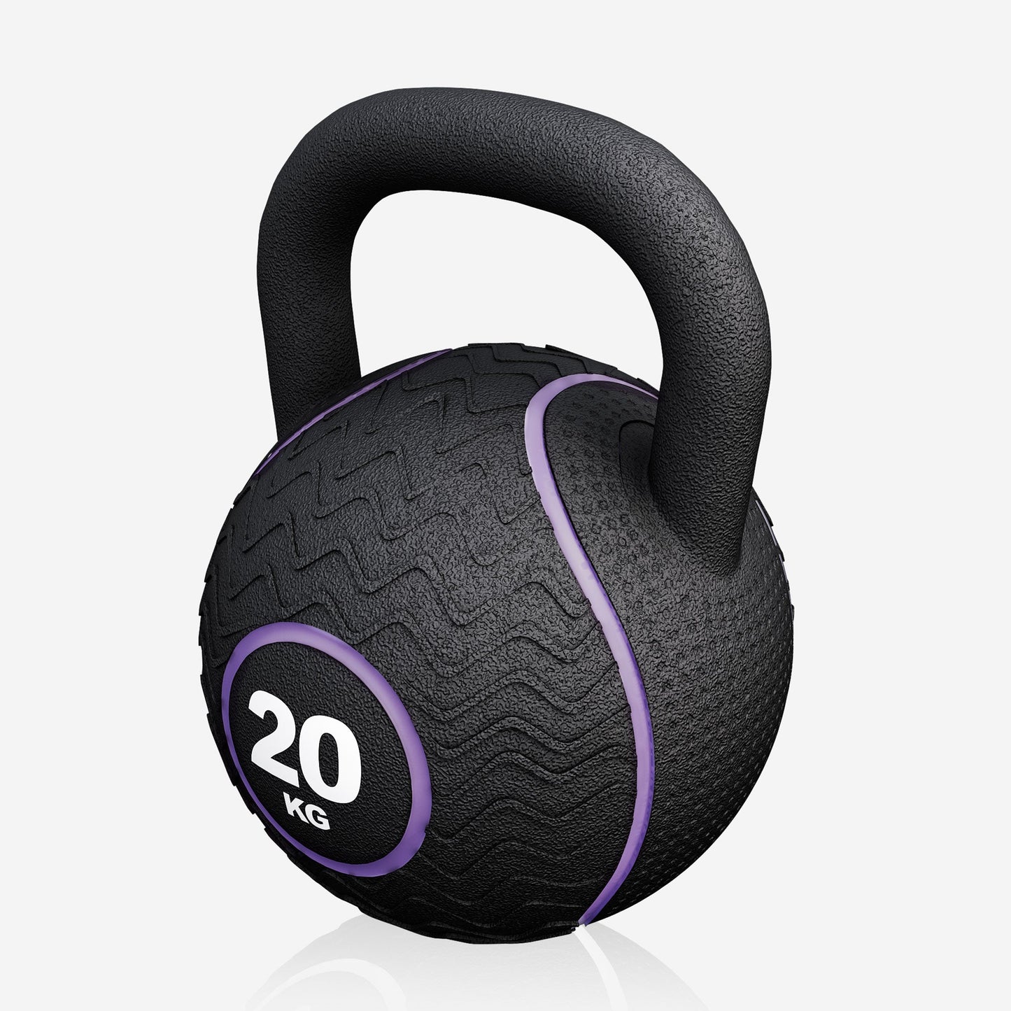Kettlebell din cauciuc 4 kg – 20 kg
