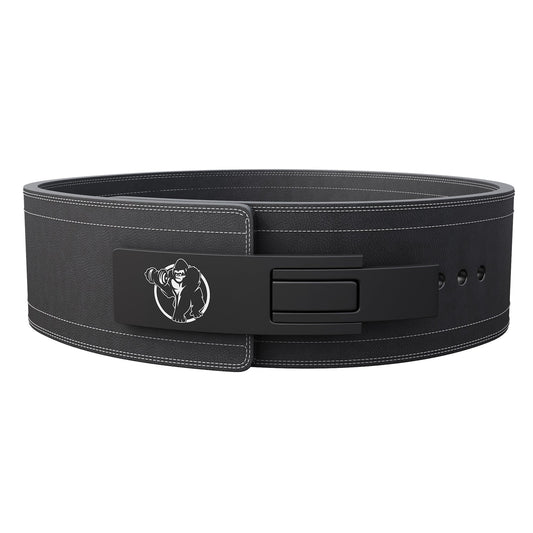 Centură de haltere din piele 10 mm S - XL