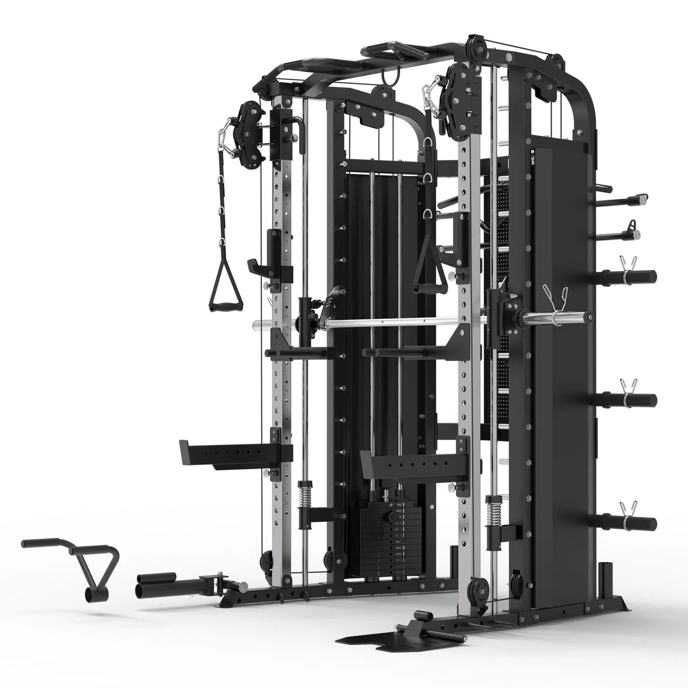 Smith Machine X5 cu greutati si accesorii incluse, negru