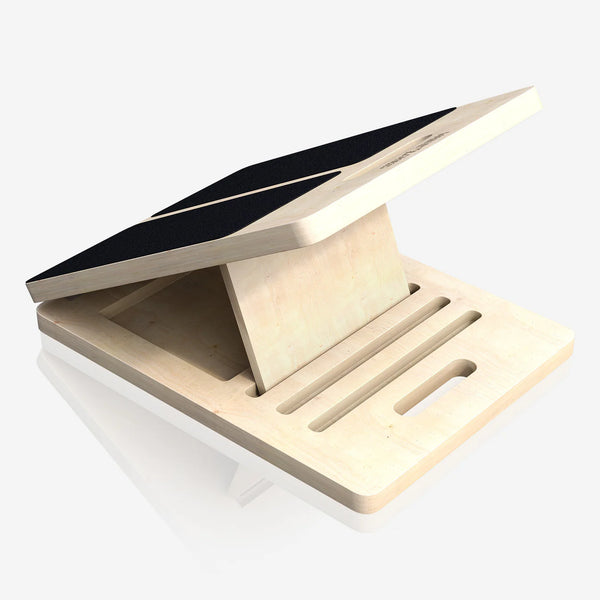 Placa inclinata reglabila din lemn pentru intinderea gambelor, Gorilla Sports