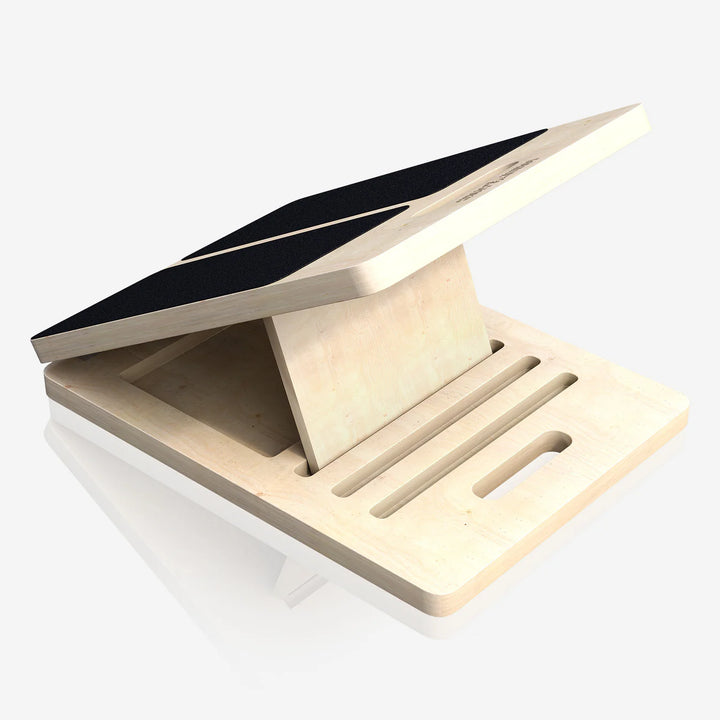 Placa inclinata reglabila din lemn pentru intinderea gambelor, Gorilla Sports