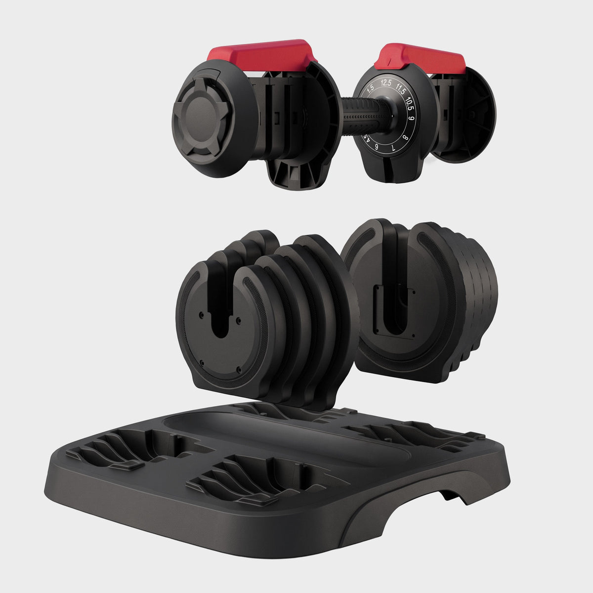 Set gantere reglabile 25 kg (2 x 12,5 kg)