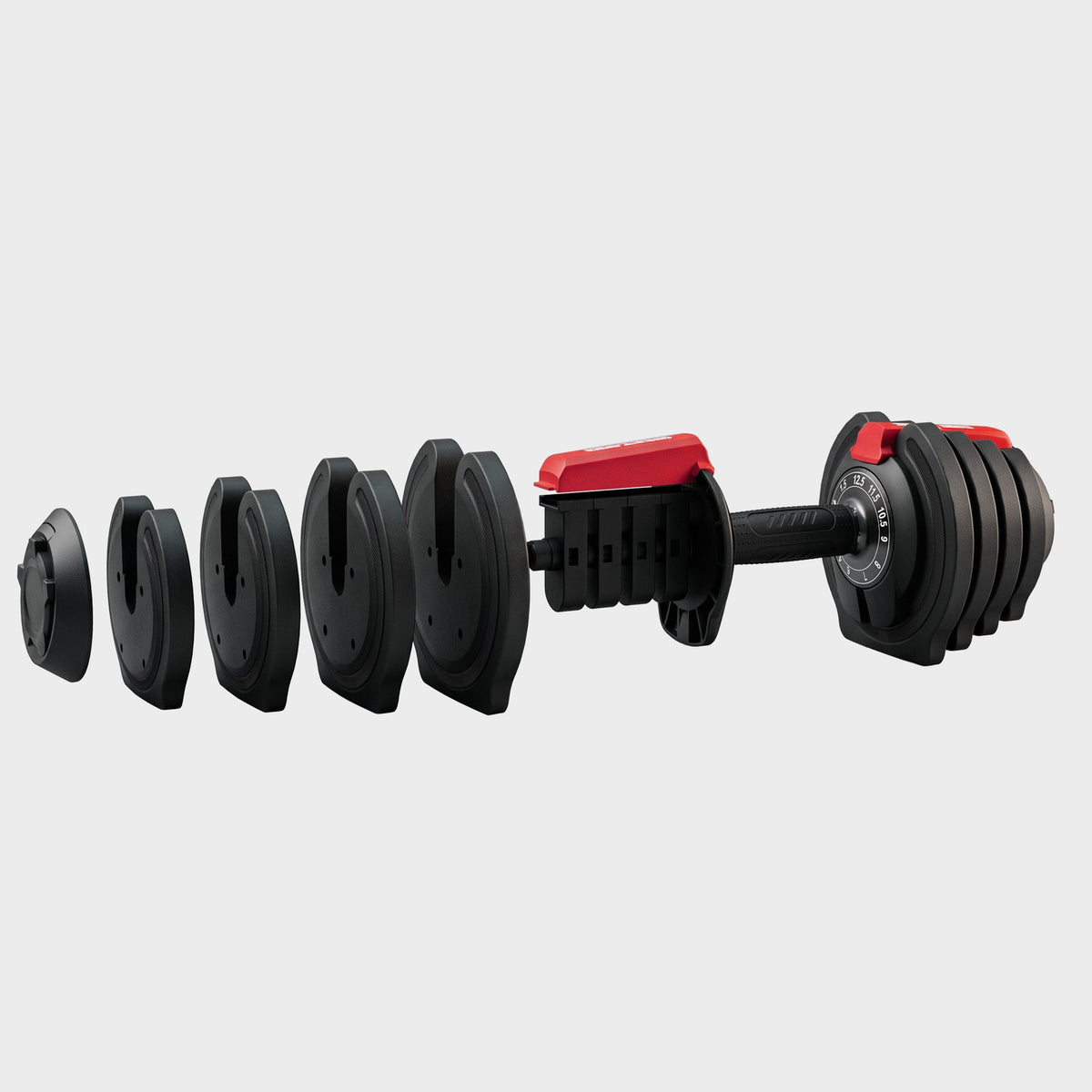 Set gantere reglabile 25 kg (2 x 12,5 kg)