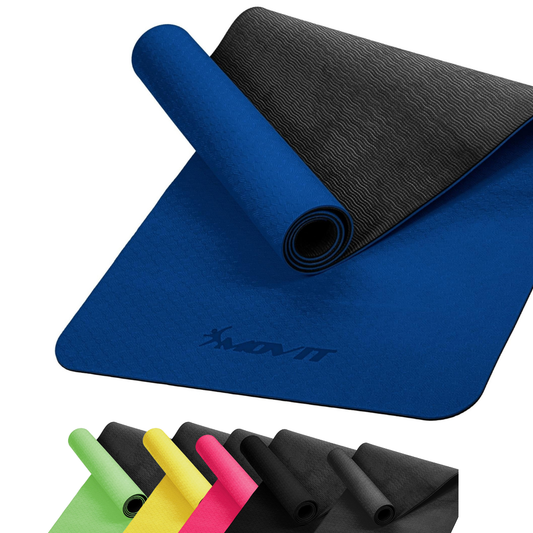 Covoras de gimnastica, 190 x 60 x 0,6cm MOVIT, multiple culori