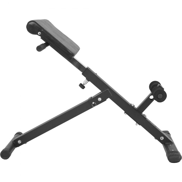 Banca Hiperextensie pliabilă, neagra - US EDITION