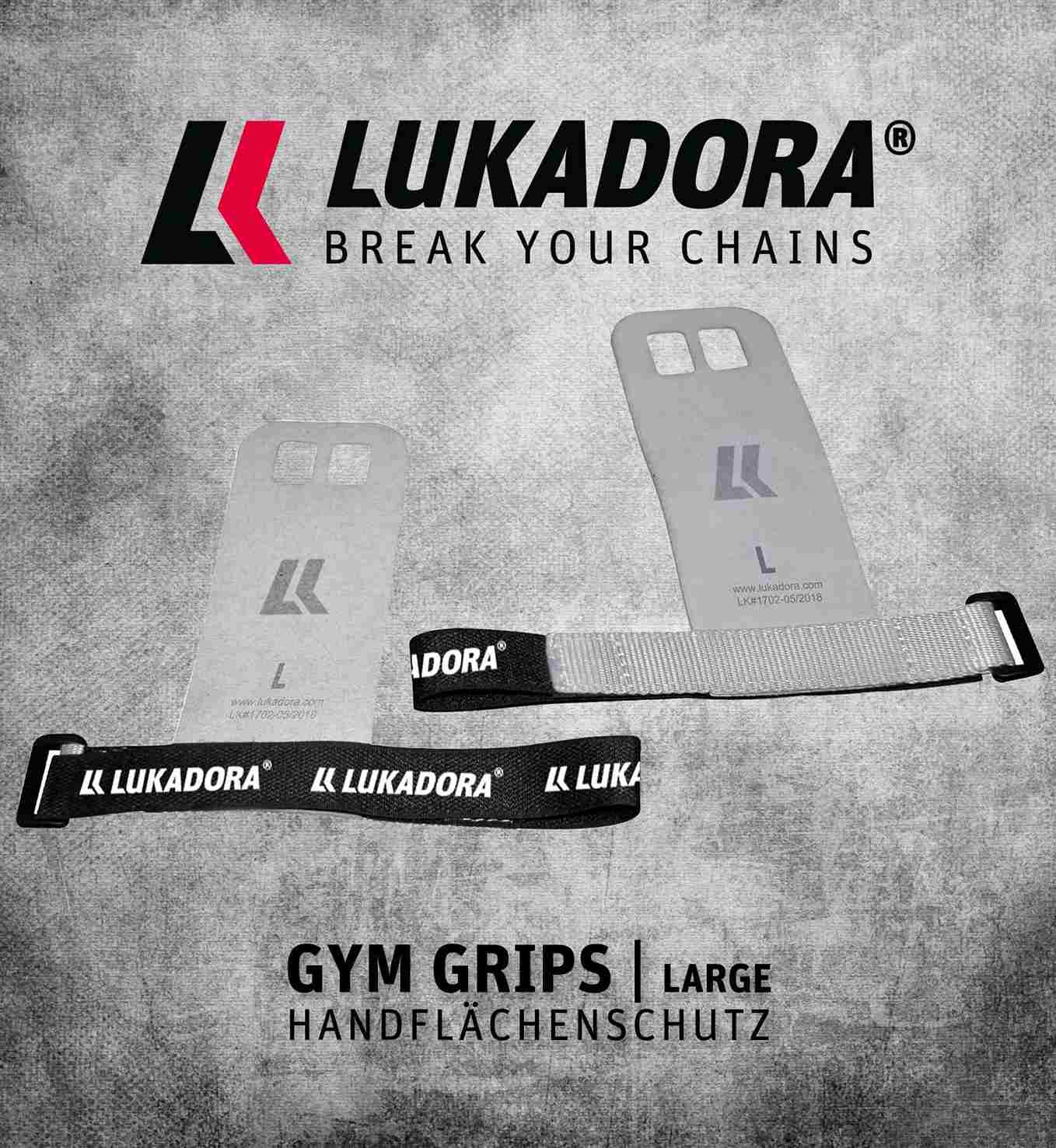 Protecție pentru palme (GYM GRIPS), Lukadora